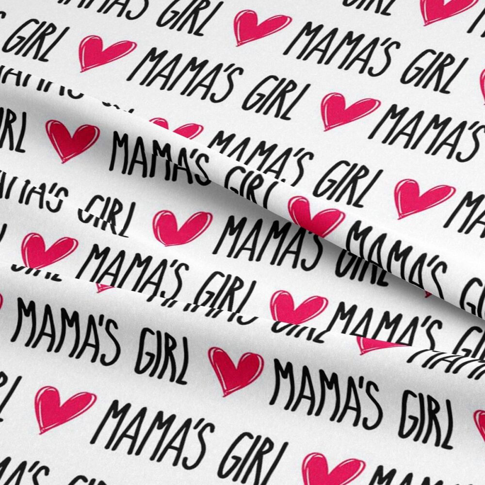MAMMAS GIRL, 140cms wide, 100% cotton, med weight from Chatham Glyn. SPECIA