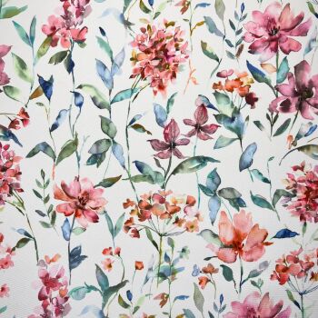 COD022 - Giardino Autumn Digitally Printed, Water Repellent , UV Resistant, PU Coated, Soft Handle