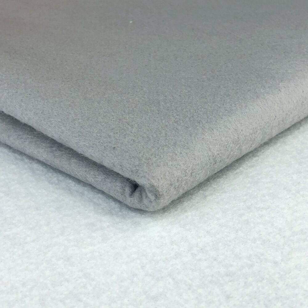 FELGRE - Felt Grey Polyester Quality Multi Purpose Felt Fabric 150cm Wide