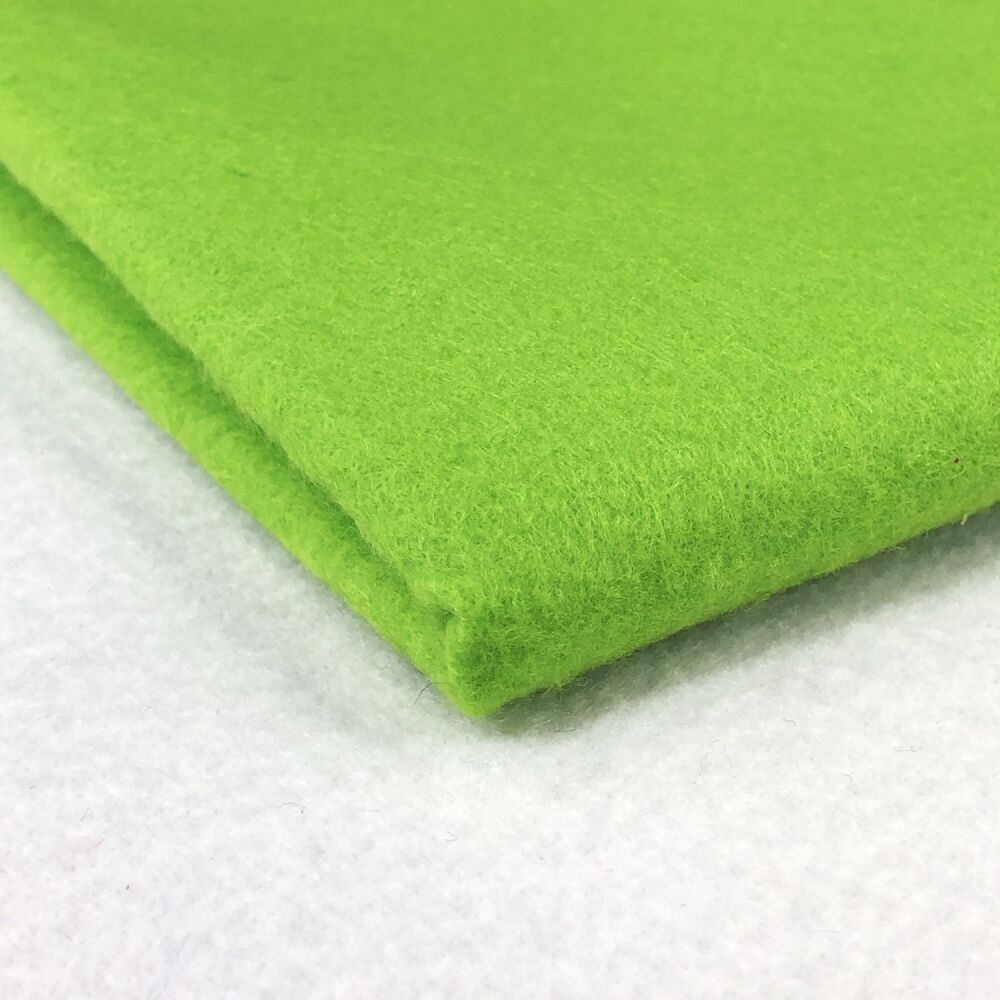 FELLIM - Felt Lime Polyester Quality Multi Purpose Felt Fabric 150cm Wide