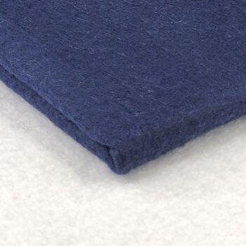 FELNAV - Felt Navy Polyester Quality Multi Purpose Felt Fabric 150cm Wide