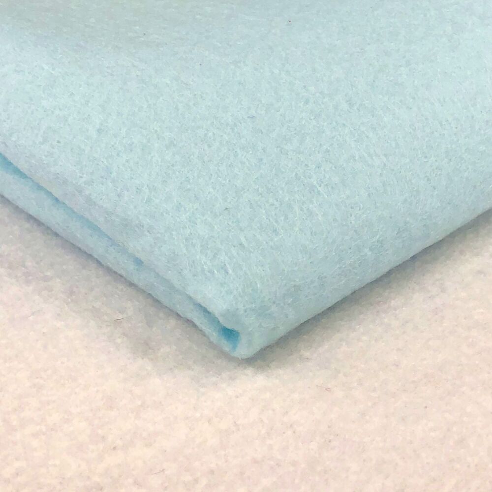 FELPABL - Felt Pastel Blue Polyester Quality Multi Purpose Felt Fabric 150c