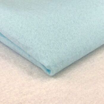 FELPABL - Felt Pastel Blue Polyester Quality Multi Purpose Felt Fabric 150cm Wide