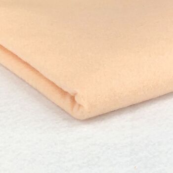 FELPAPE - Felt Pastel Peach Polyester Quality Multi Purpose Felt Fabric 150cm Wide