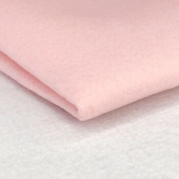 FELPAPI - Felt Pastel Pink Polyester Quality Multi Purpose Felt Fabric 150cm Wide