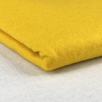 FELYEL - Felt Yellow Polyester Quality Multi Purpose Felt Fabric 150cm Wide