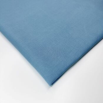 100% COTTON,  BY CHATHAM GLYN, 150 CMS WIDE, 60 COUNT. Cyan.