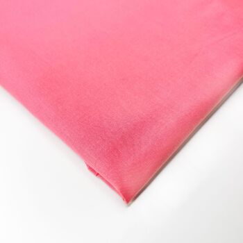 100% COTTON,  BY CHATHAM GLYN, 150 CMS WIDE, 60 COUNT. Bright pink.