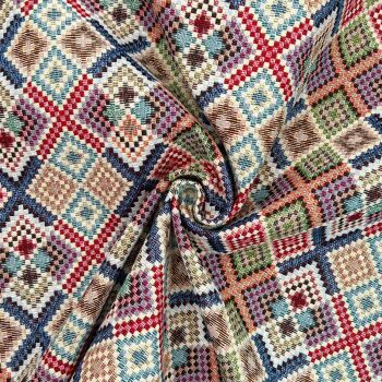 NWF008 - Kilim Luxury Weight Tapestry Cotton Rich Fabric