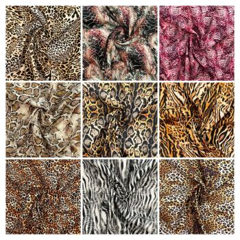 Animal print range from Chatham Glyn Crafty Fabrics, 9 colour ways to choose from.