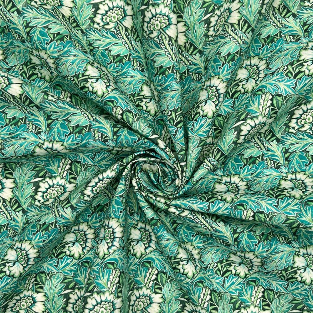 CPR004 - Vintage Anemone Flower Digitally Printed onto a Premium 200 Thread