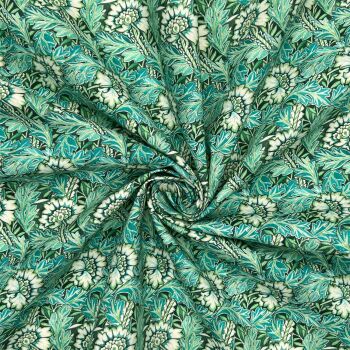 CPR004 - Vintage Anemone Flower Digitally Printed onto a Premium 200 Thread-Count Percale 100% Cotton Fabric