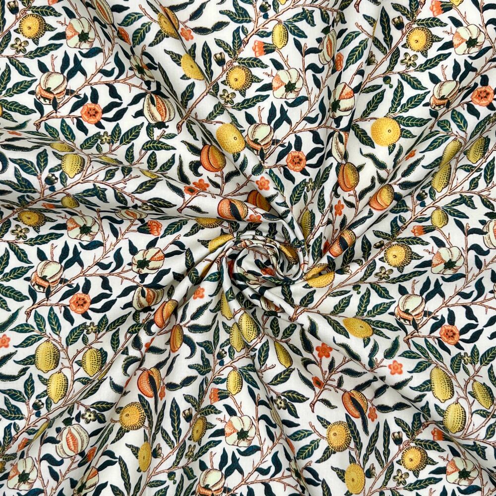 CPR011 - Pomegranate Cream Digitally Printed onto a Premium 200 Thread-Coun