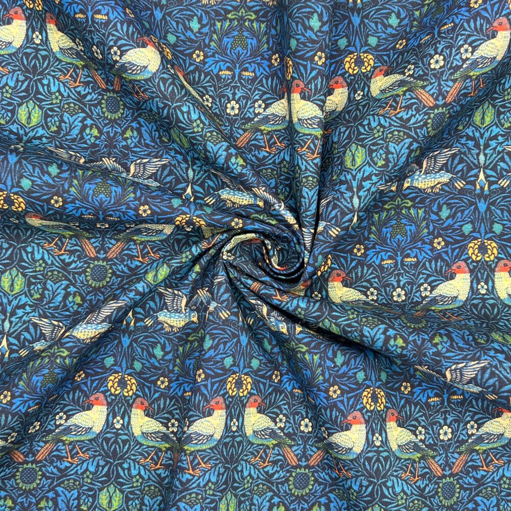 CPR014 - Birds Digitally Printed onto a Premium 200 Thread-Count Percale 10
