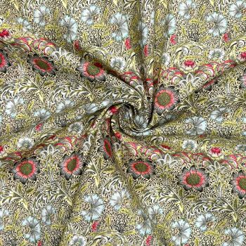 CPR015 - Corncockle Digitally Printed onto a Premium 200 Thread-Count Percale 100% Cotton Fabric