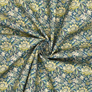 CPR019 - Art Nouveau Digitally Printed onto a Premium 200 Thread-Count Percale 100% Cotton Fabric