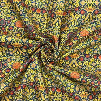 CPR020 - Violet and Columbine Digitally Printed onto a Premium 200 Thread-Count Percale 100% Cotton Fabric