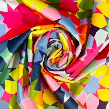 CVL044 - Little Funfair Digitally printed, soft & durable Velvet fabric with a plush finish