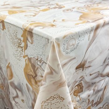 PVC DN80 - Liquid Marble from Chatham Glyn. Tablecloth fabric.