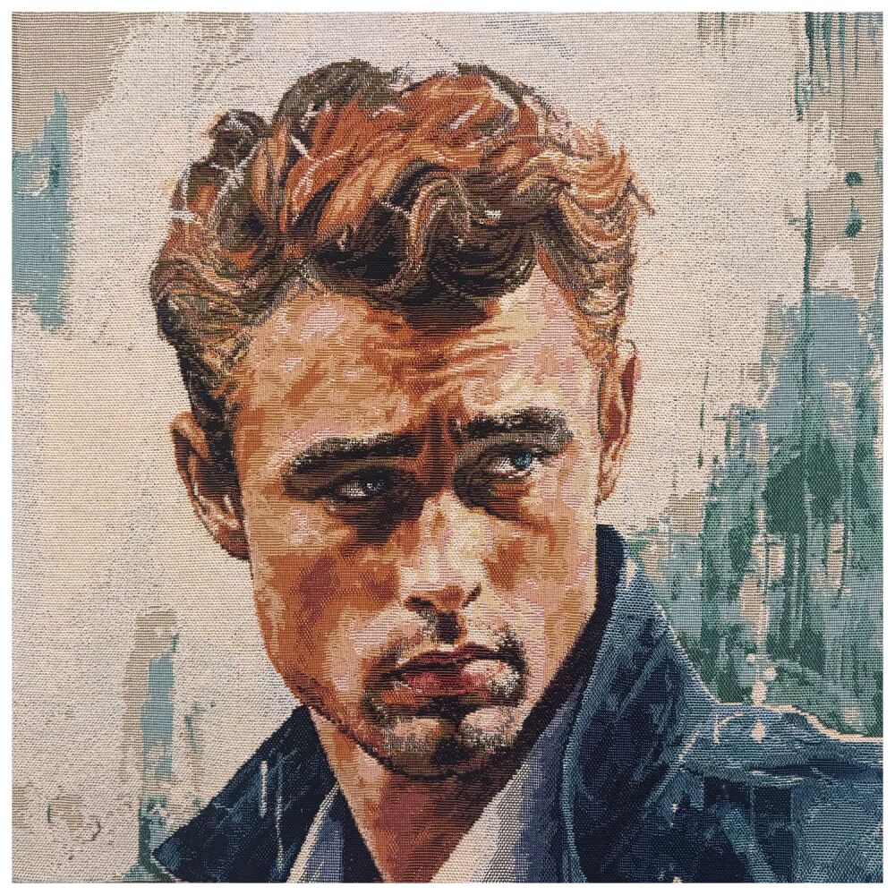 TAPESTRY PANEL - 47CMS X 47CMS - JAMES DEAN