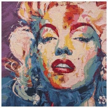 TAPESTRY PANEL - 47CMS X 47CMS - MARILYN