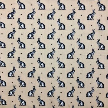 LF057 BEATRIX BUNNY NATURAL by Chatham Glyn Crafty Fabrics