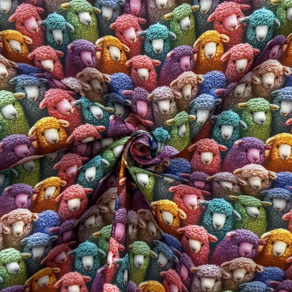 3 Metre pre cut length - 80/20 Polycotton &ndash; [DESIGN 16] &ndash; 112cm Wide