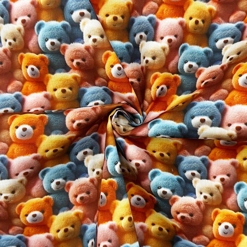 3 Metre pre cut length - 80/20 Polycotton &ndash; [DESIGN 18] &ndash; 112cm Wide