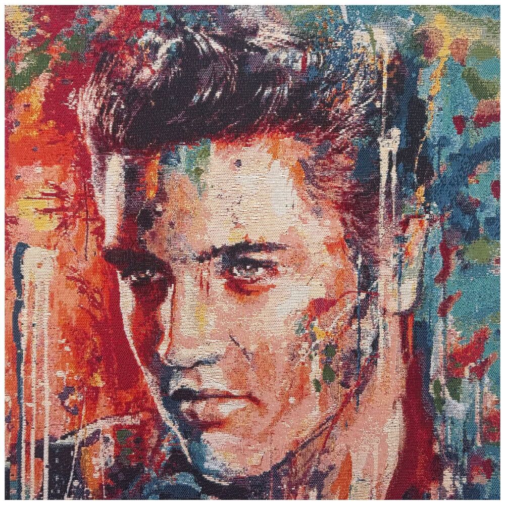 Elvis Tapestry Panel For Cushions etc