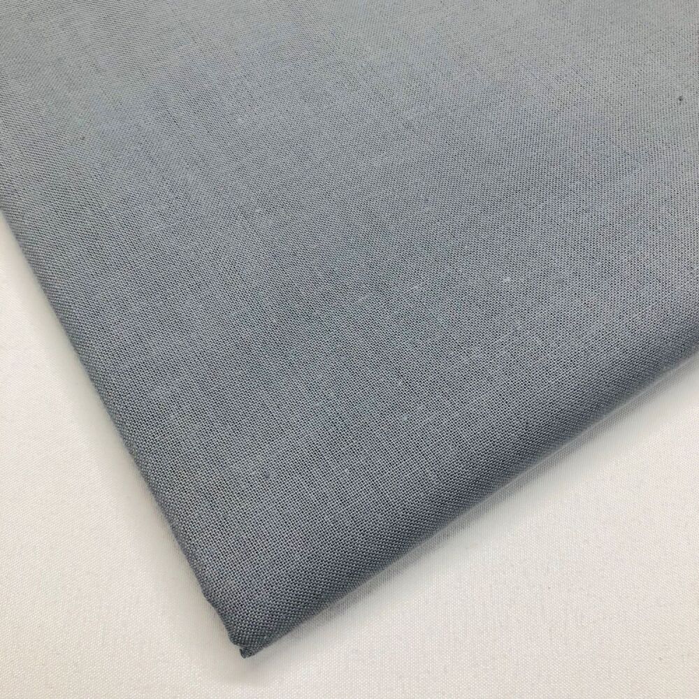 Plain Lifestyle Cotton Fabric &ndash; [MID GREY] | 100% Cotton | 150cm Wide | OEKO TEX