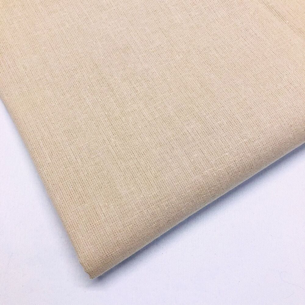 Plain Lifestyle Cotton Fabric &ndash; [BEIGE] | 100% Cotton | 150cm Wide | OEKO TEX