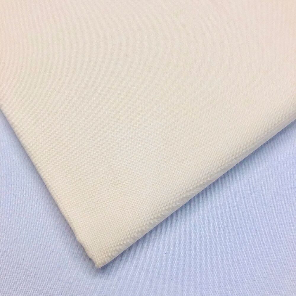 Plain Lifestyle Cotton Fabric &ndash; [CREAM] | 100% Cotton | 150cm Wide | OEKO TEX
