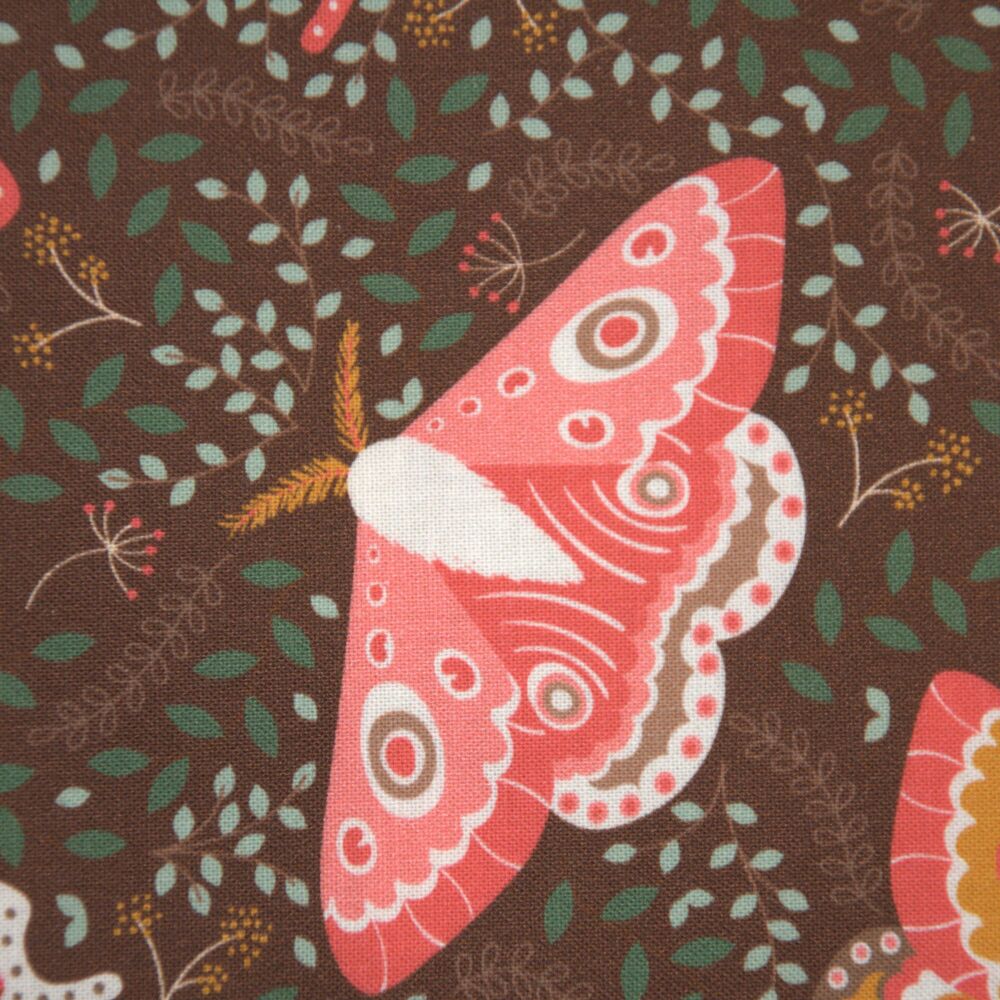 3m Pre-Cut 100% Cotton Fabric &ndash; [Butterflies, Alexandra Holt for Make + Believe] &ndash; 114cm Wide DFL