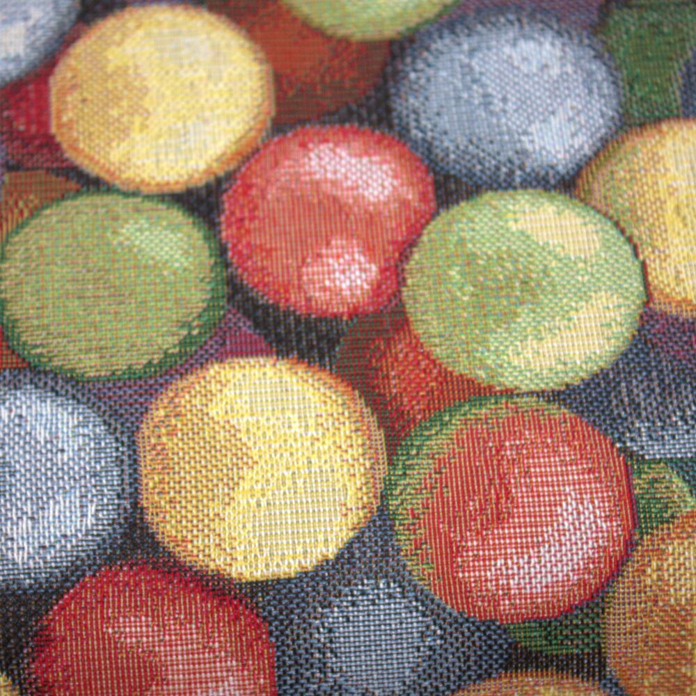 Chatham Glyn Crafty Fabrics Tapestry  Fabric - 3 Metre Pre-Cut Length  140cm Wide [large circles/bubbles]