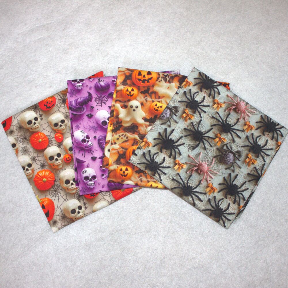 3D effect halloween - 4x half metre bundle 54" wide