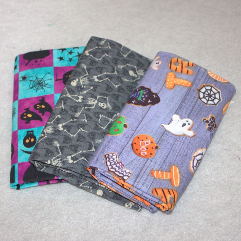 Halloween - 3x half metre bundle 61" wide
