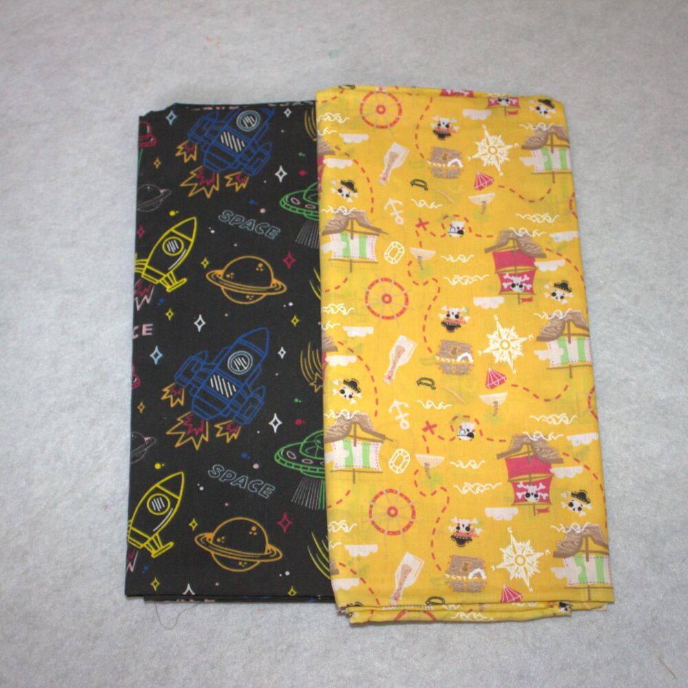 Space - 2x 1 metre bundle 44" wide