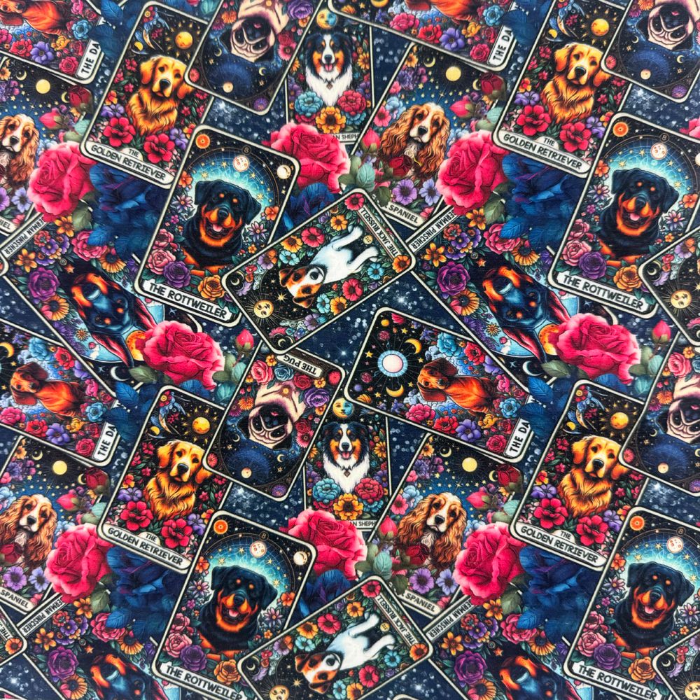 3 Metre pre cut length - 80/20 Polycotton &ndash; [DESIGN 138 Pack of Cards] &ndash; 112cm Wide