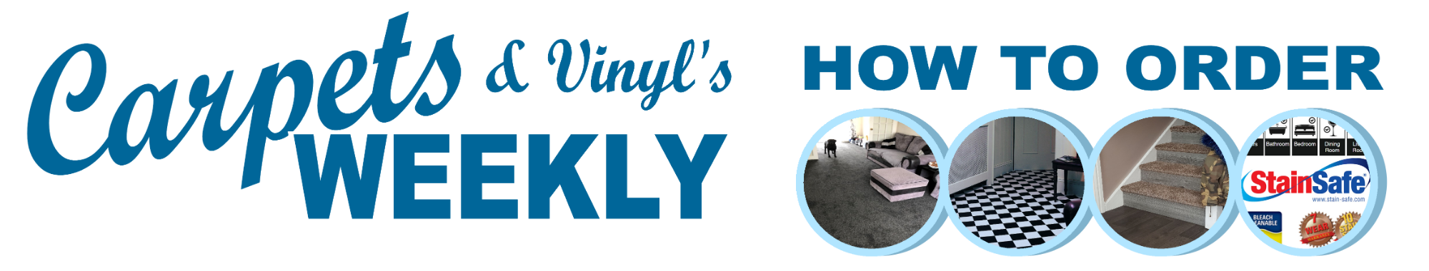 How to order from Carpets Weekly Available Throughout Noth Yorkshire and the North East