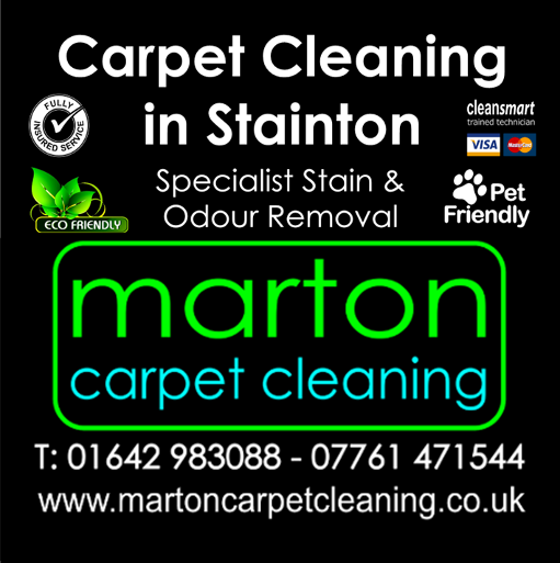 Carpet Cleaning in Stainton Middlesbrough