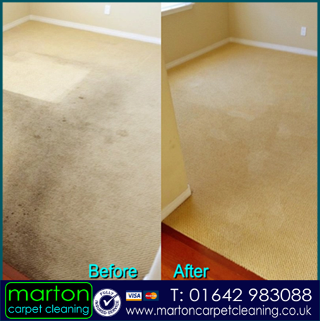 Bedroom carpet cleaned in Marton Manor by Marton Carpet Cleaning