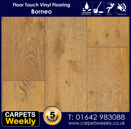 Borneo Floor Touch Vinyl Flooring from Carpets Weekly