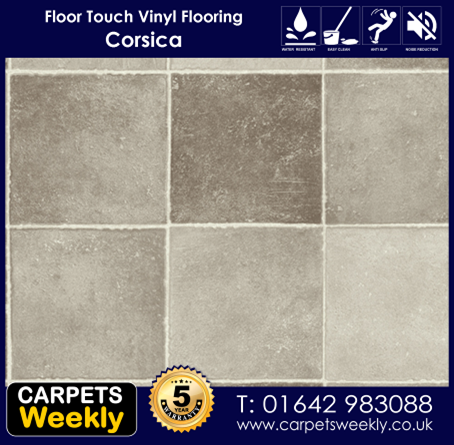 Corsica Floor Touch Vinyl Flooring from Carpets Weekly