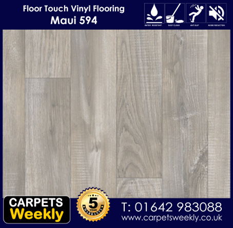 Maui 594 Floor Touch Vinyl Flooring from Carpets Weekly