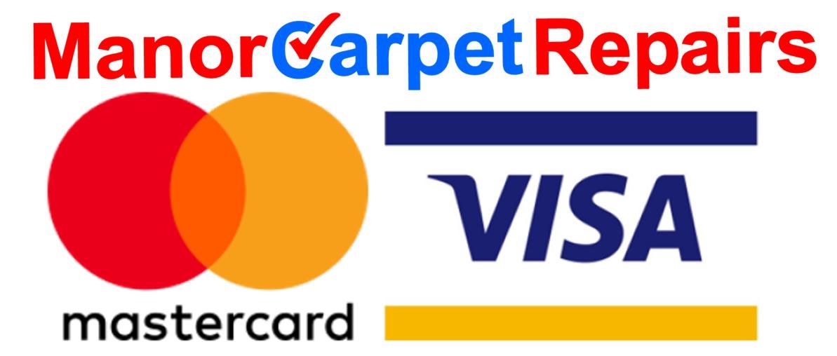 Carpet Repair Services accept credit and debit cards