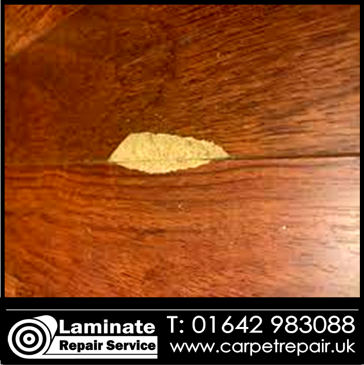 Laminate chip repair service in Cleveland, North Yorkshire and County Durham
