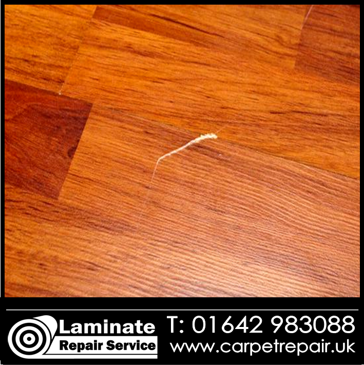 Laminate scratch  repair service in Cleveland, North Yorkshire and County Durham