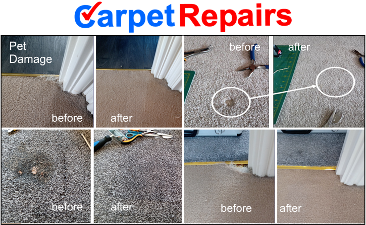 Carpet repairs in Cleveland, North Yorkshire and County Durham