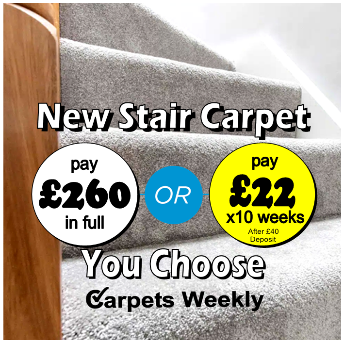 New stair and landing carpet from Â£22