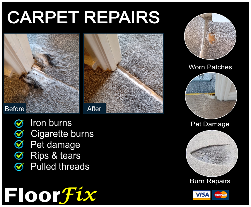 Carpet repairs in Cleveland, North Yorkshire and County Durham